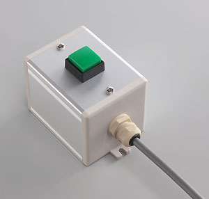 SBOX-80x80(D)-押しボタン（角形）1点/富士電機製付-1m配線済