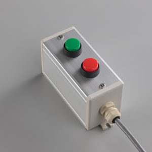 SBOX-64x80(D)-押ボタン（丸形）2点/富士電機製付-1m配線済