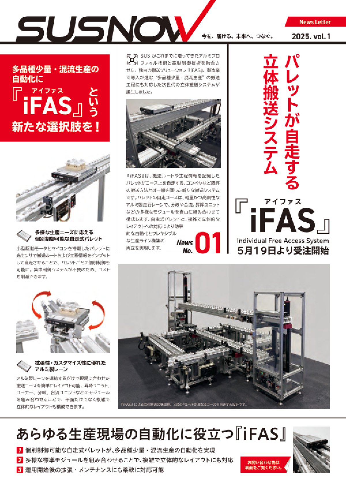 SUS NOW 2025 vol.1 表紙