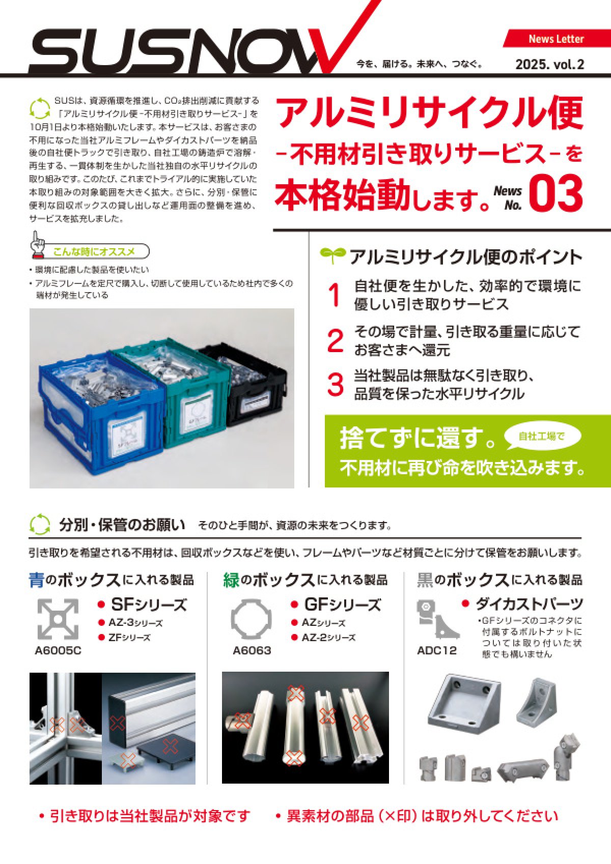SUS NOW 2025 vol.2 表紙