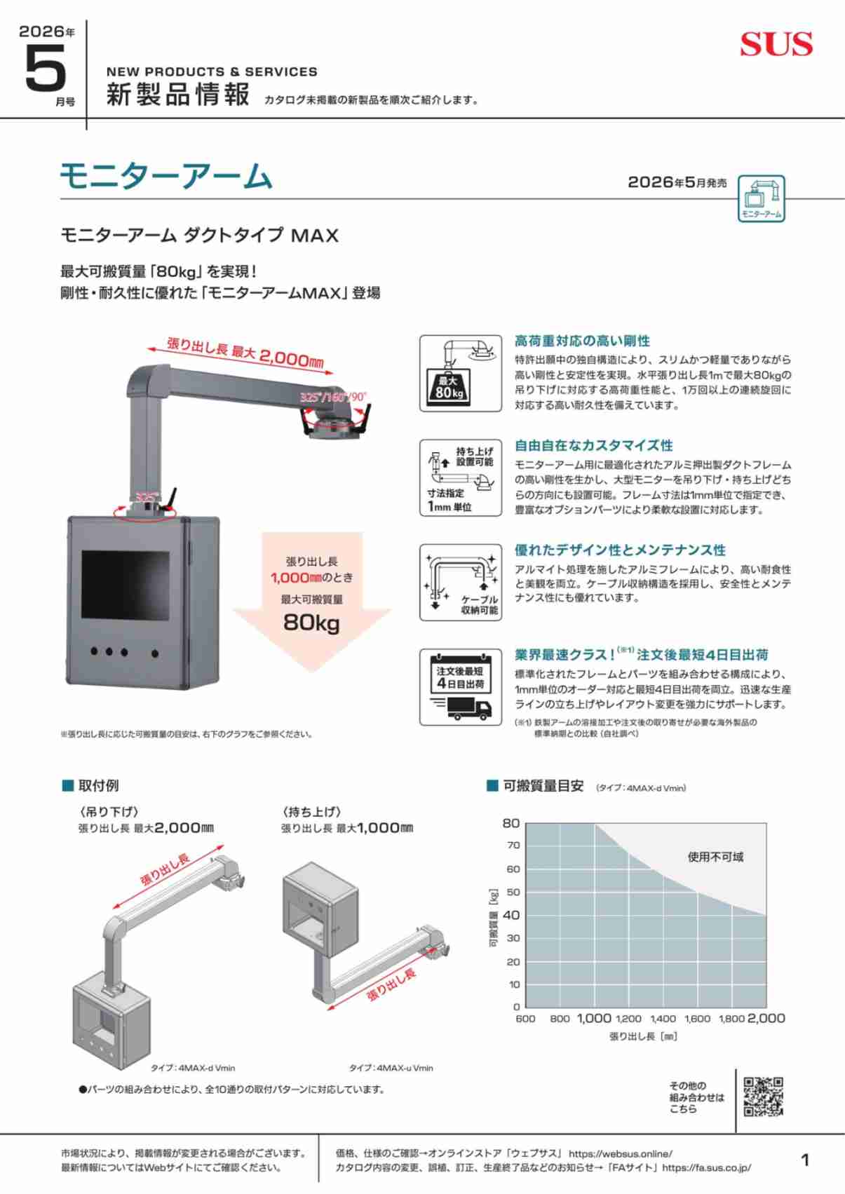 SUS新製品情報 2026年5月号