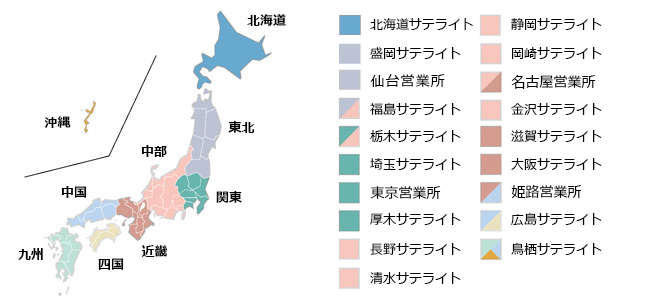アルミフレーム他カタログ製品についてのお問い合わせ先
