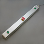 SBOX 50×57(N) 起動スイッチ（緑＋赤＋緑）付