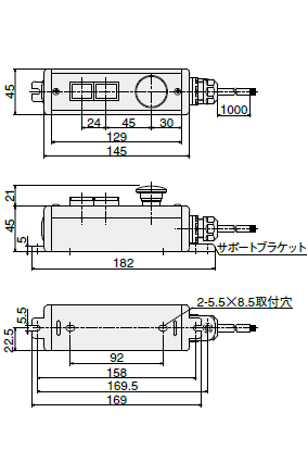 製品検索 | SBOX-45x45(D)-照光式非常停止+照光式押ボタン2点/オムロン