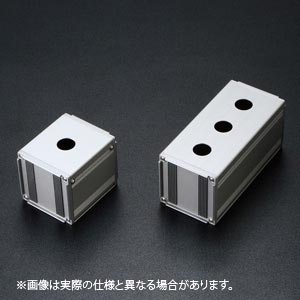 製品検索 | SBOX-80x80(U)ボックスのみ-φ22.5(穴1ヶ所)/L=96(2点L 