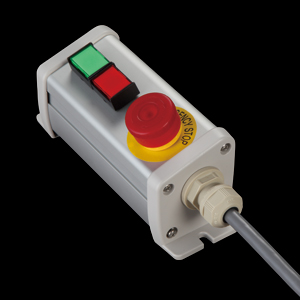製品検索 | SBOX-50x57(N)-非常停止+押ボタン2点/IDEC製付-1m配線済