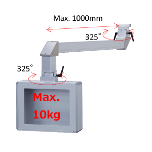 CBOX L400 GF取付コネクタ・配線用穴加工付き 軽量アルミボックス