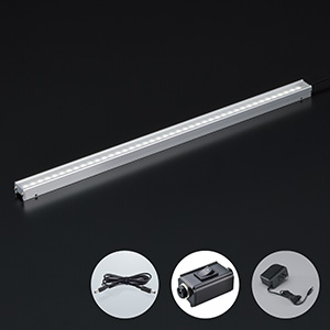 LED UF450 GF取付(昼白色) オールインワンパッケージ（ACアダプタ／スイッチ／ハーネス付）ケーブル1.5m