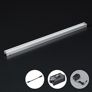 LED UF450 GF取付(昼白色) オールインワンパッケージ（ACアダプタ／スイッチ／ハーネス付）ケーブル0.15m