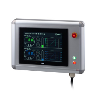 TBOX-D65-IDEC(HG4G用)5m配線付加工済ボックス-IDEC製スイッチ付-裏面トビラタイプ