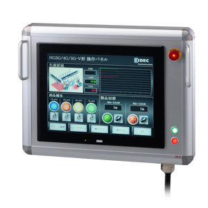 TBOX-D65-IDEC(HG5G用)5m配線付加工済ボックス-IDEC製スイッチ付-裏面トビラタイプ