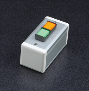 SBOX-45×45Dスイッチ付2点(照光式押釦×2)