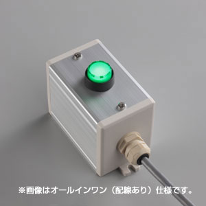 SBOX-64x80(D)-照光式押しボタン（丸形）1点/富士電機製付-配線なし