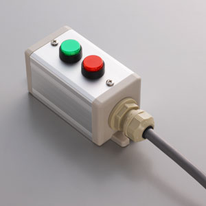 SBOX-45x45(D)-押ボタン（丸形）2点/富士電機製付-1m配線済
