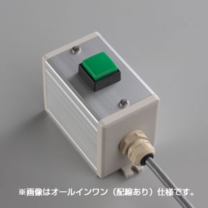 SBOX-64x80(D)-押しボタン（角形）1点/富士電機製付-配線なし