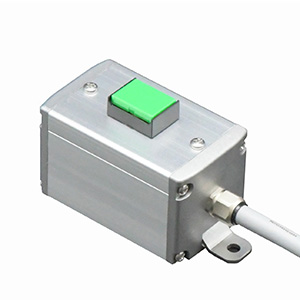 SBOX-45x45(F)-押ボタン（角形）1点/IDEC製付-3m配線済