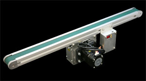 iConveyorフラットタイプ ベルト幅20mm/プーリ間ピッチ300（緑）