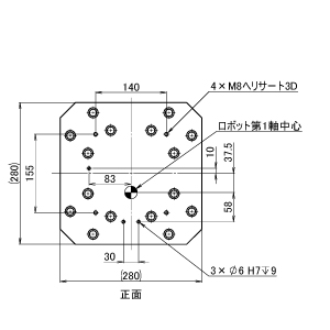 ZF ロボスタンド A26 H1200-1300 (送料別途)-3_img
