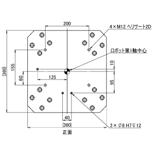 ZF ロボスタンド A32 H1000-1099 (送料別途)-3_img
