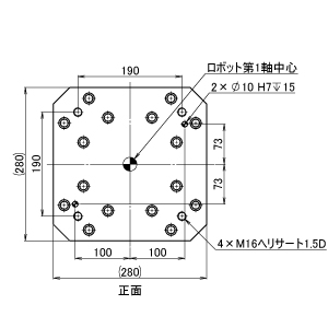 ZF ロボスタンド B25 H200-299 (送料別途)-3_img