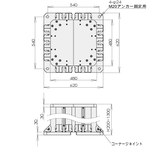 ZF ロボスタンド F41 H800-899 (送料別途)-2_img