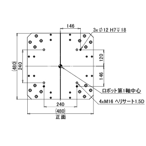 ZF ロボスタンド F42 H1200-1300 (送料別途)-3_img