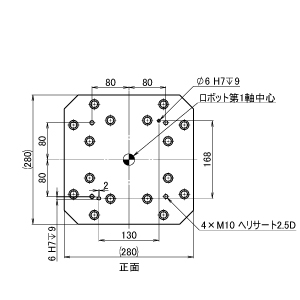 ZF ロボスタンド N26 H600-699 (送料別途)-3_img