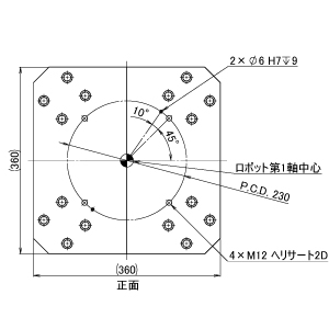 ZF ロボスタンド R31 H400-499 (送料別途)-3_img